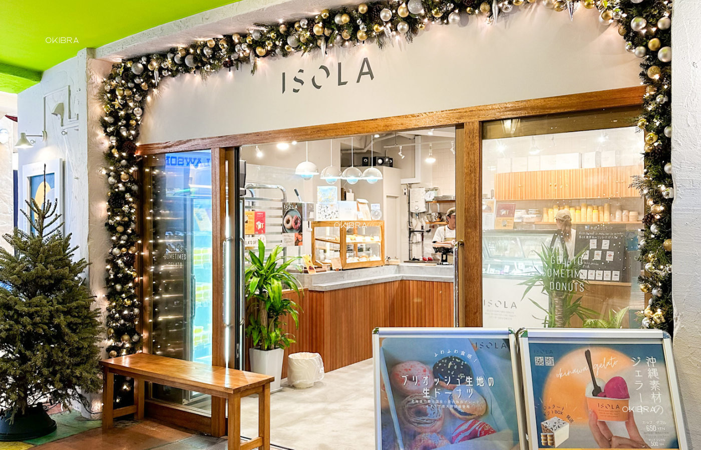 沖縄県北谷町アイス ISOLA GELATO＆DOUNT