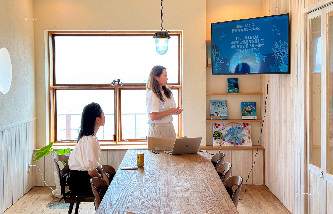 沖縄県今帰仁村 古宇利島 TRUE BLUE 海洋プラスチックアート体験