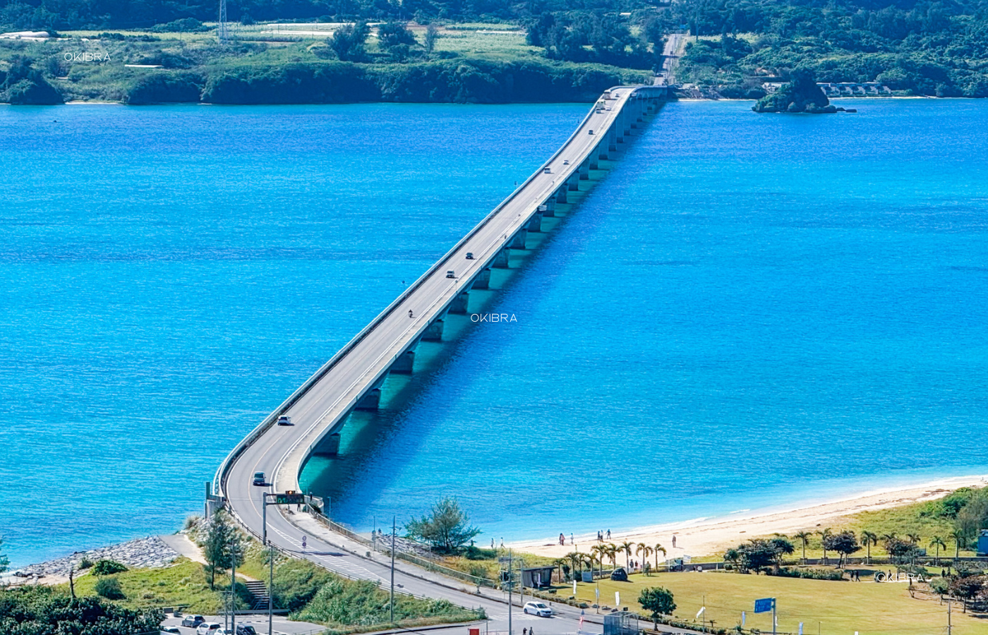 沖縄県今帰仁村古宇利島 古宇利オーシャンタワー 観光スポット