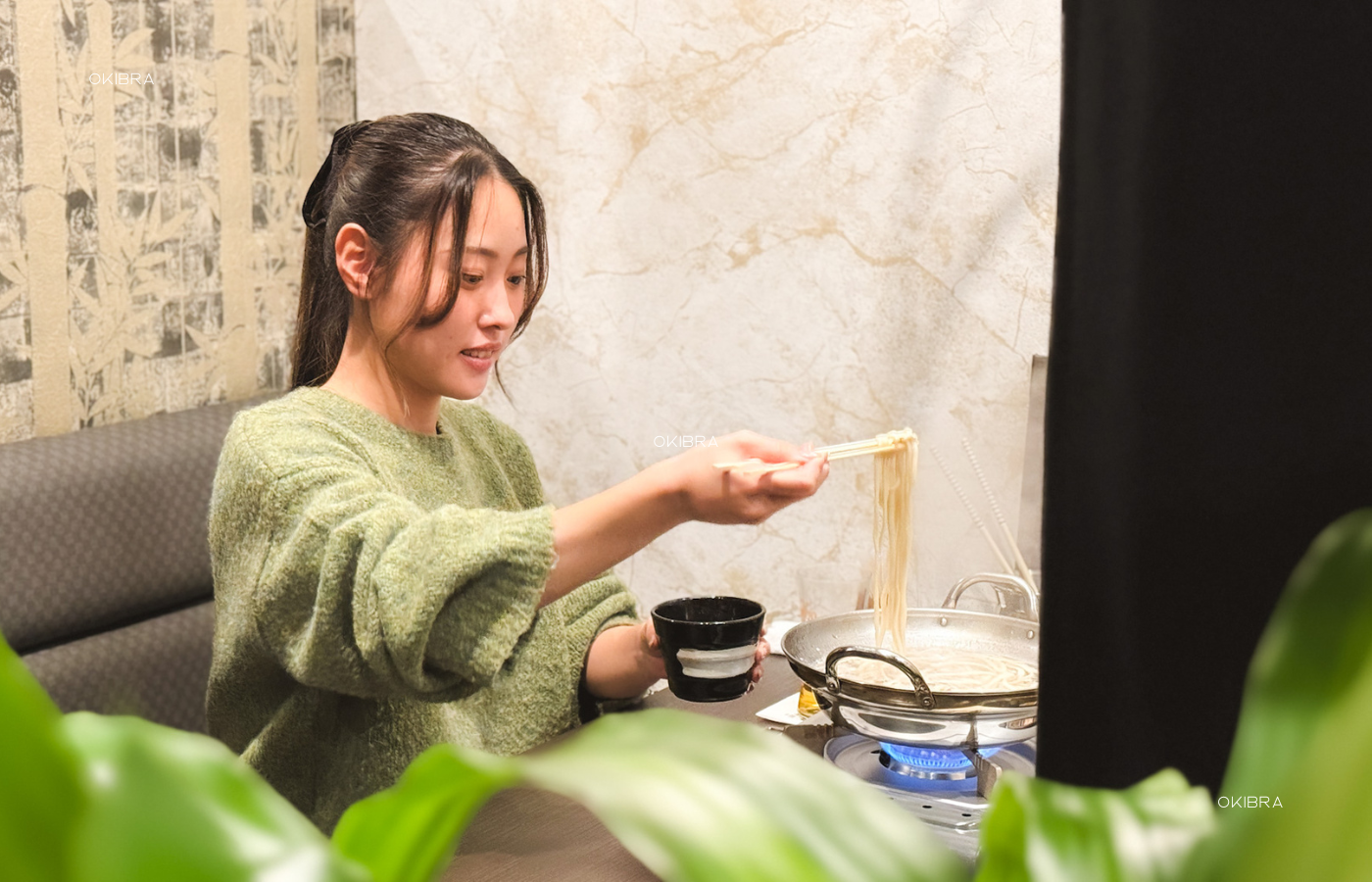 沖縄県那覇市国際通り近く 沖縄アグーしゃぶしゃぶ光久本家 ディナー 会食