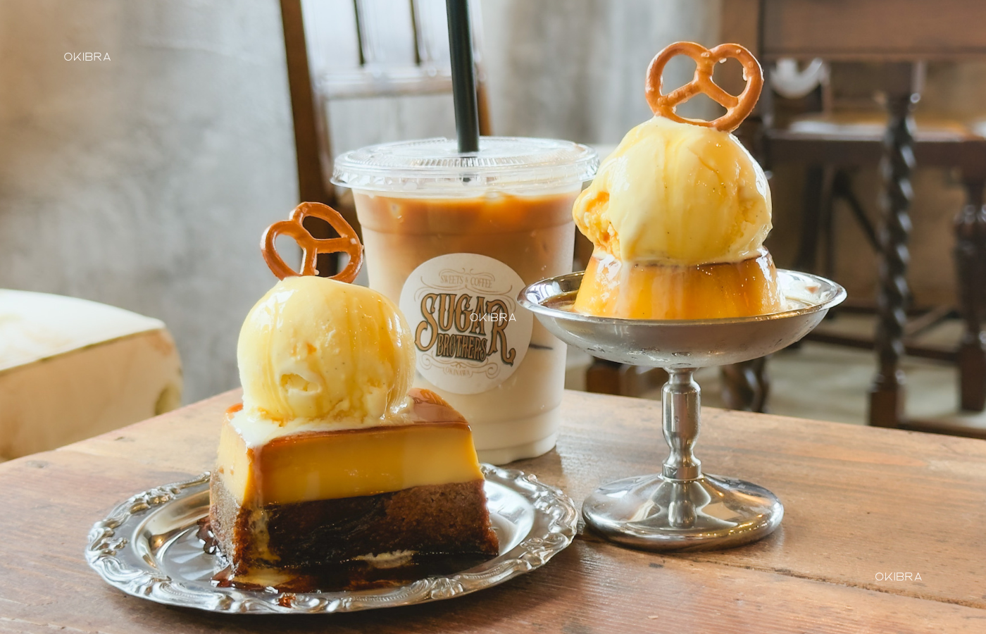 沖縄県恩納村 sugar brothers カフェ プリン コーヒー スイーツ