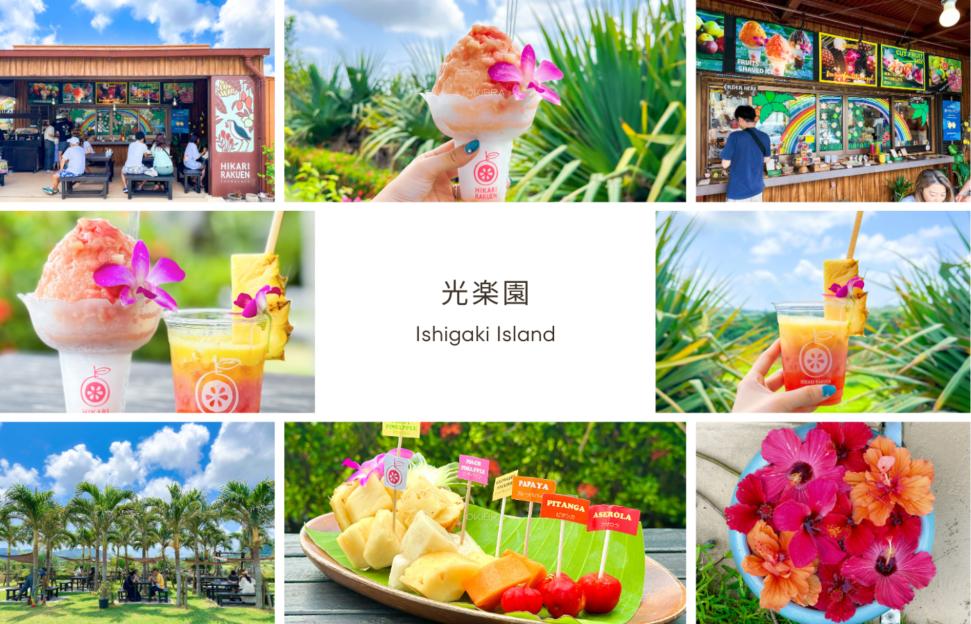 沖繩，石垣島，光園 刨冰 熱帶水果