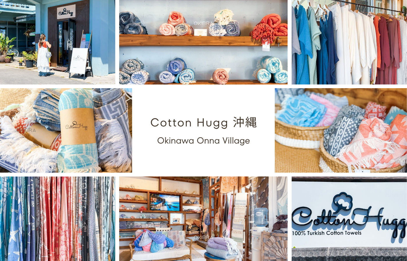 Desa Onna, Okinawa Toko khusus handuk katun Cotton Hug Beachwear
