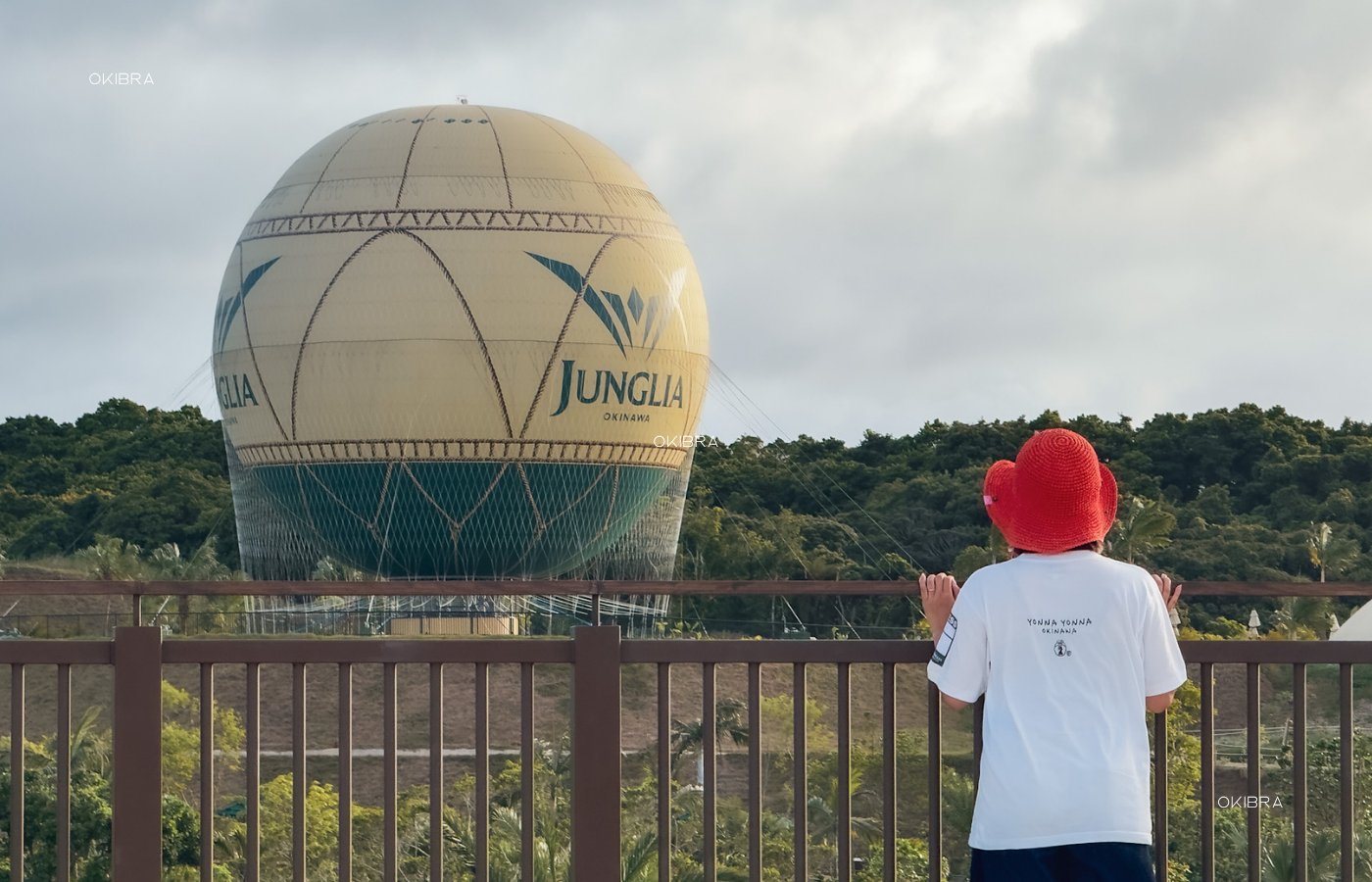 ジャングリア沖縄 パーク内 展望台 気球 撮影スポット