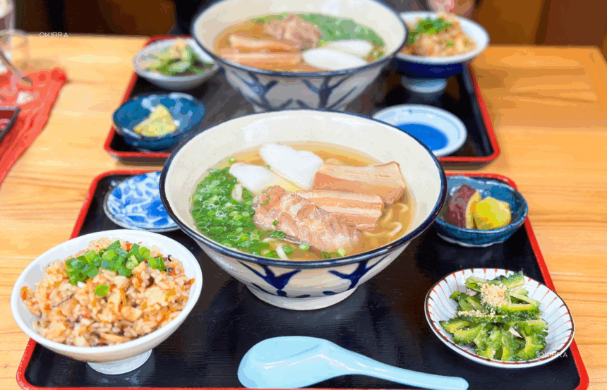 沖縄県本部町 伊豆味そば 沖縄そば