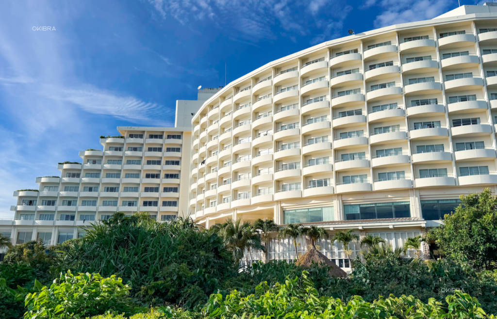 沖縄県恩納村 ANAインターコンチネンタル万座ビーチリゾート リゾートホテル オーシャンビュー クラブラウンジ 家族 子供