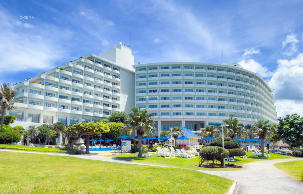 沖縄県恩納村 ANAインターコンチネンタル万座ビーチリゾート リゾートホテル オーシャンビュー クラブラウンジ 家族 子供