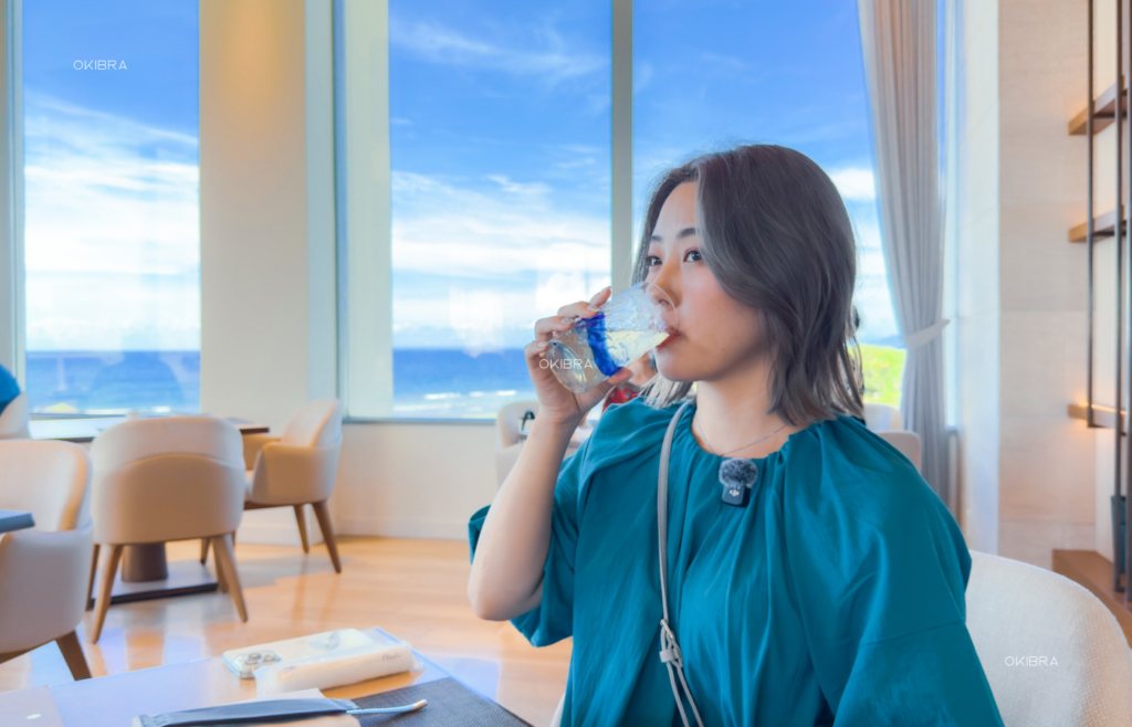 沖縄県恩納村 ANAインターコンチネンタル万座ビーチリゾート リゾートホテル オーシャンビュー クラブラウンジ 家族 子供