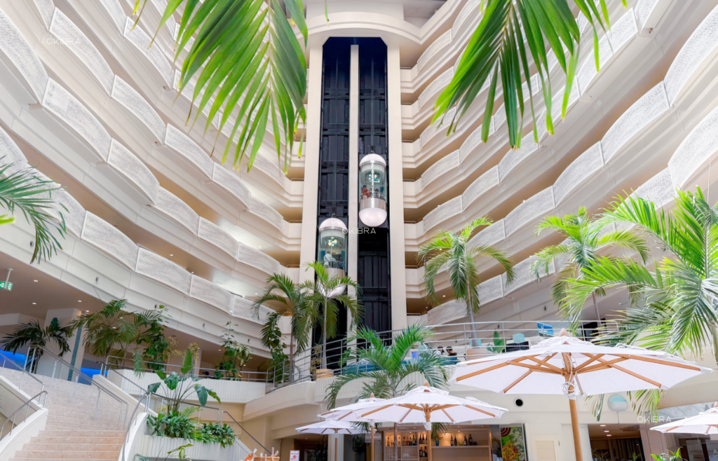 沖縄県恩納村 ANAインターコンチネンタル万座ビーチリゾート リゾートホテル オーシャンビュー クラブラウンジ 家族 子供