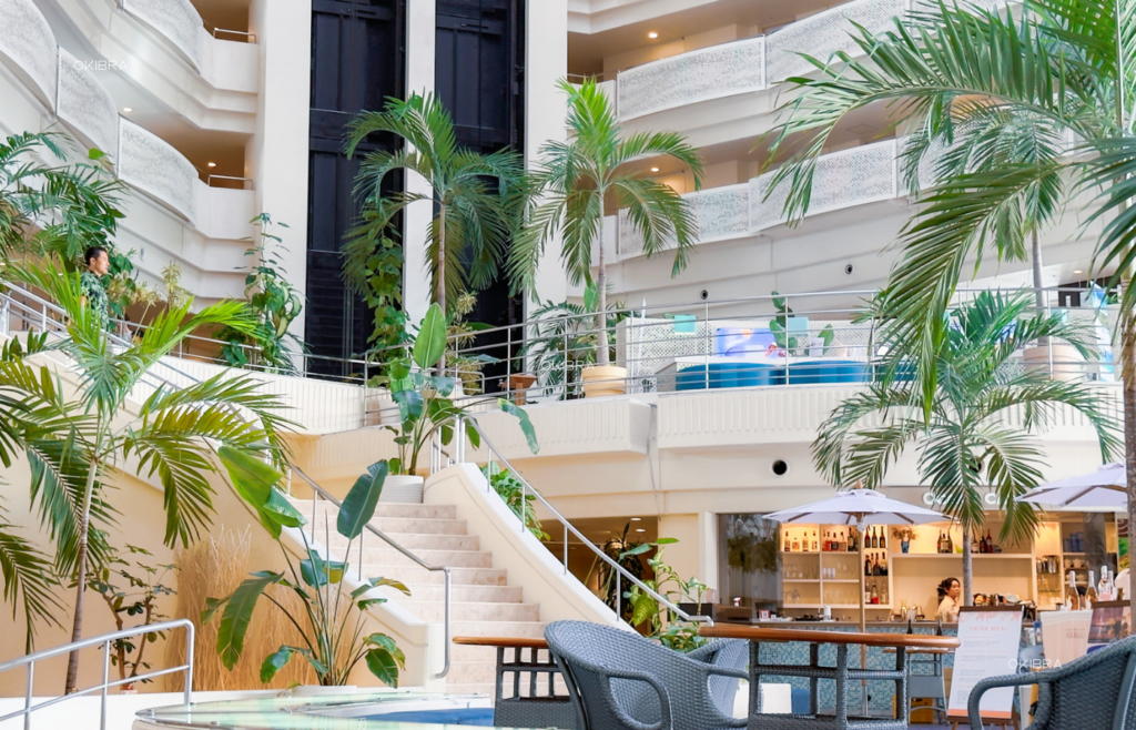 沖縄県恩納村 ANAインターコンチネンタル万座ビーチリゾート リゾートホテル オーシャンビュー クラブラウンジ 家族 子供