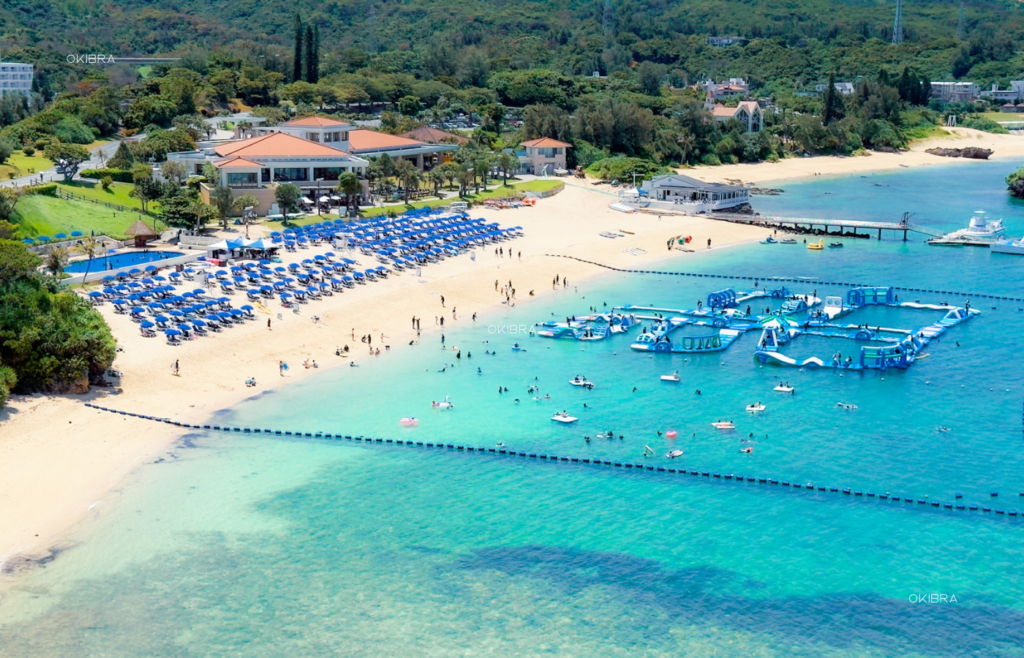 沖縄県恩納村 ANAインターコンチネンタル万座ビーチリゾート リゾートホテル オーシャンビュー クラブラウンジ 家族 子供