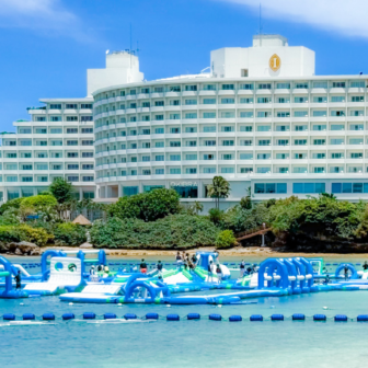 沖縄県恩納村 ANAインターコンチネンタル万座ビーチリゾート リゾートホテル オーシャンビュー クラブラウンジ 家族 子供