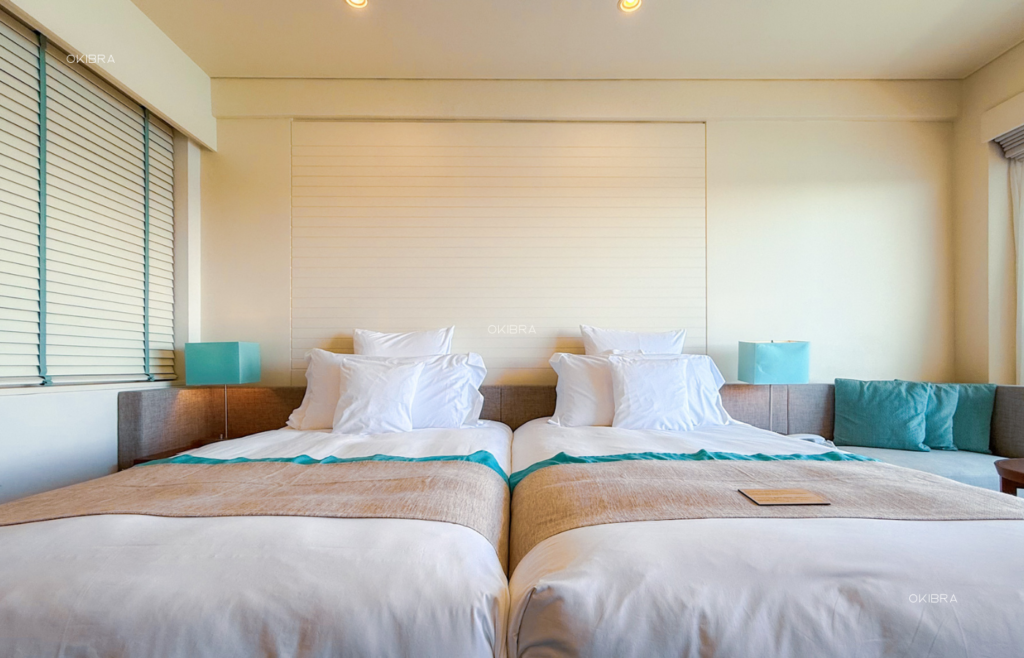 沖縄県恩納村 ANAインターコンチネンタル万座ビーチリゾート リゾートホテル オーシャンビュー クラブラウンジ 家族 子供