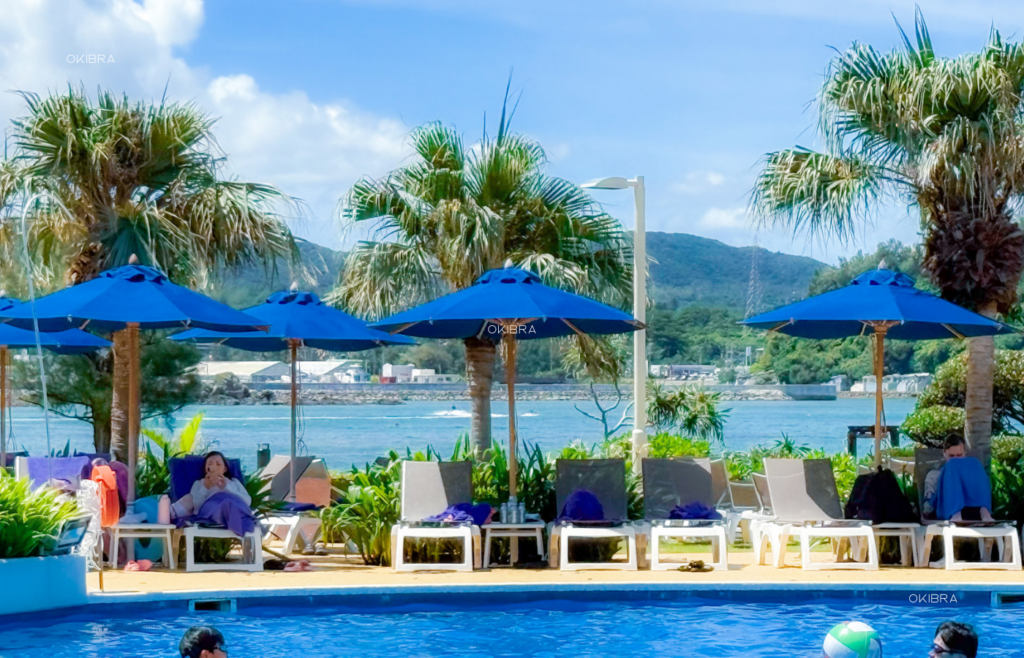 沖縄県恩納村 ANAインターコンチネンタル万座ビーチリゾート リゾートホテル オーシャンビュー クラブラウンジ 家族 子供