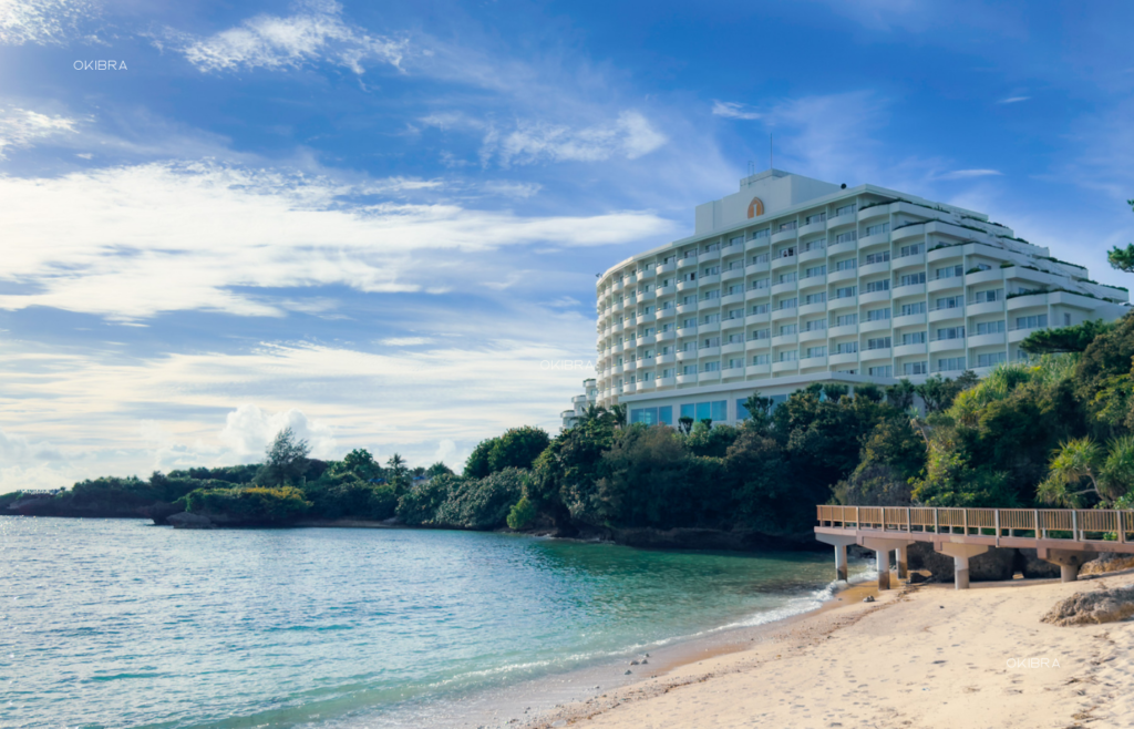 沖縄県恩納村 ANAインターコンチネンタル万座ビーチリゾート リゾートホテル オーシャンビュー クラブラウンジ 家族 子供