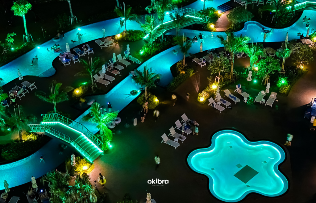 沖縄県読谷村 グランドメルキュール沖縄残波岬リゾート オールインクルーシブ 県内最大級プール 絶叫スライダー