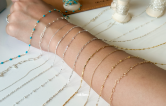 沖縄県北谷町名護市 k on the waves パーマネントジュエリー アクセサリー 外れないアクセサリー 体験 コットンハグ cottonhugg トルコタオル