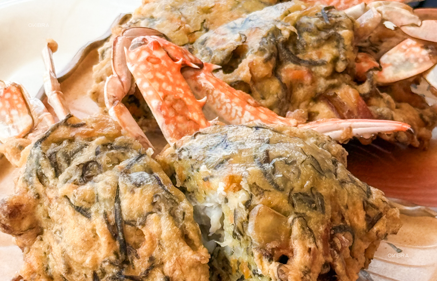 沖縄県うるま市浜比嘉島 丸吉食品 かにもずくてんぷら 沖縄天ぷら テイクアウト