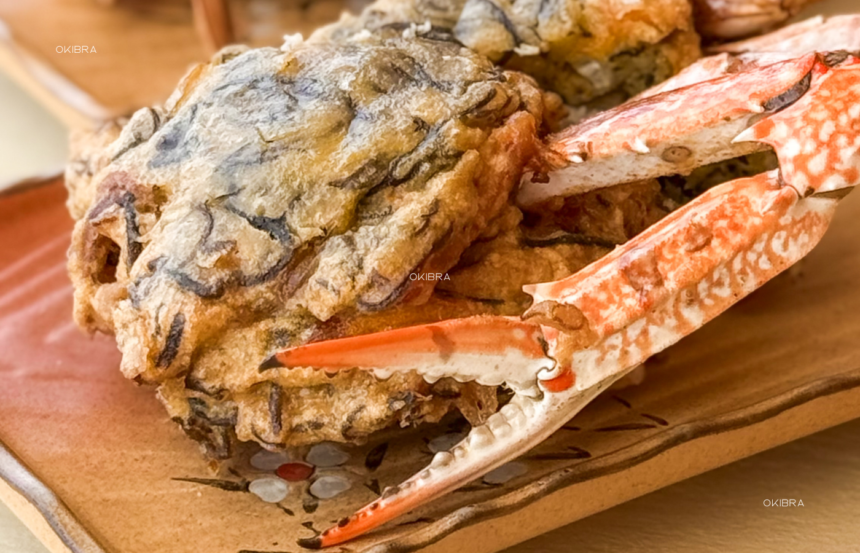 沖縄県うるま市浜比嘉島 丸吉食品 かにもずくてんぷら 沖縄天ぷら テイクアウト