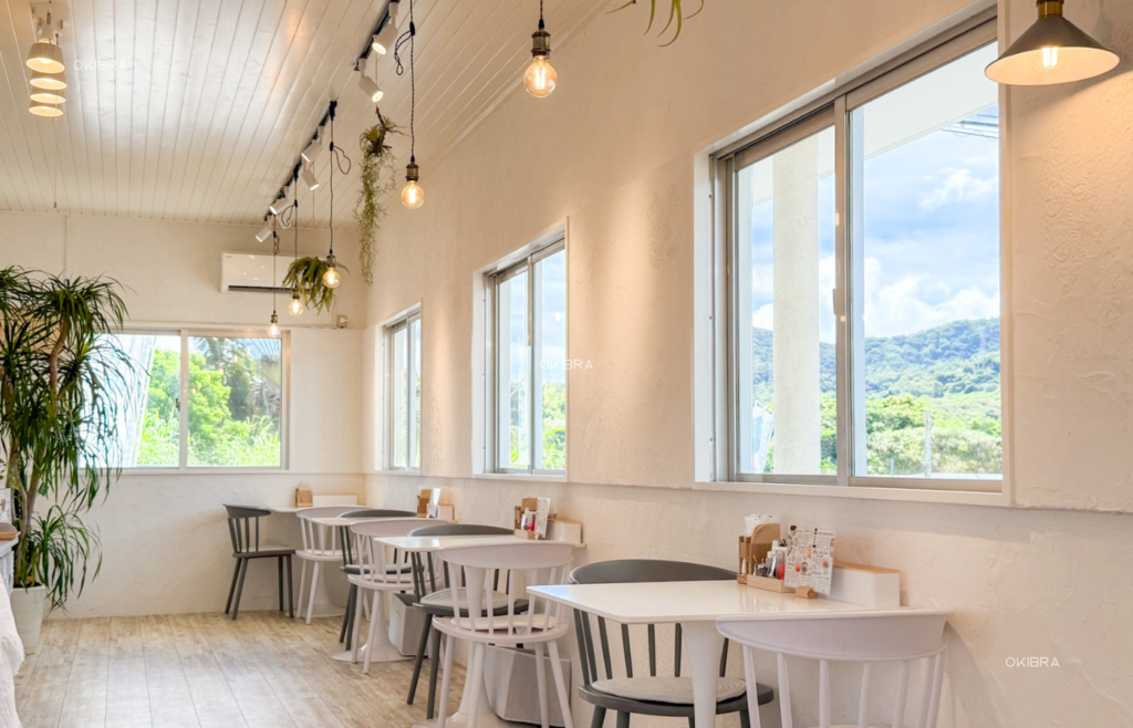 沖縄県今帰仁村 沖縄そばカフェととと 沖縄そば ポップコーン 座敷あり