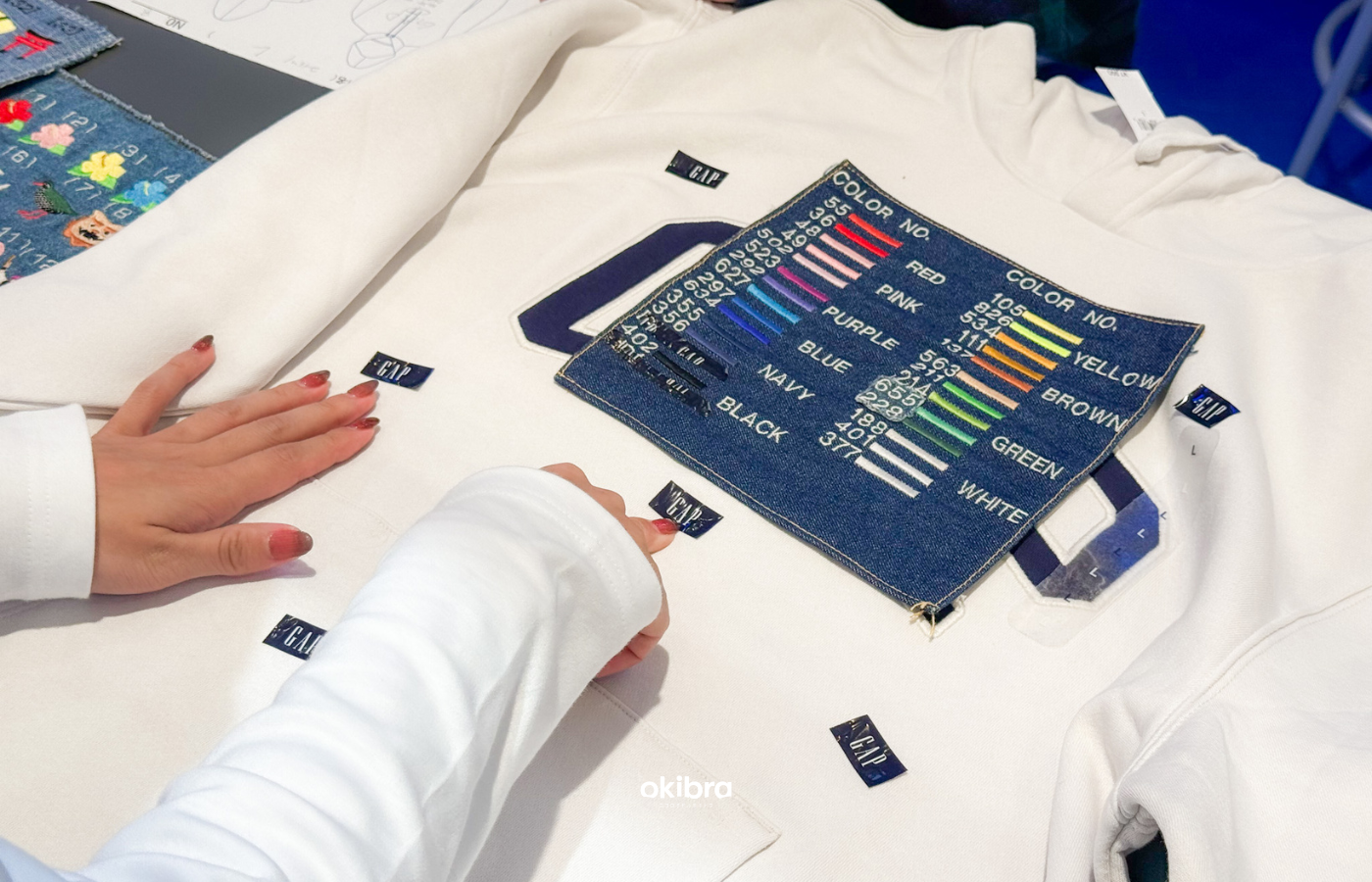 沖縄県豊見城市 Gap Outlet 沖縄アウトレットモール あしびなー店 沖縄お土産 刺繍 体験