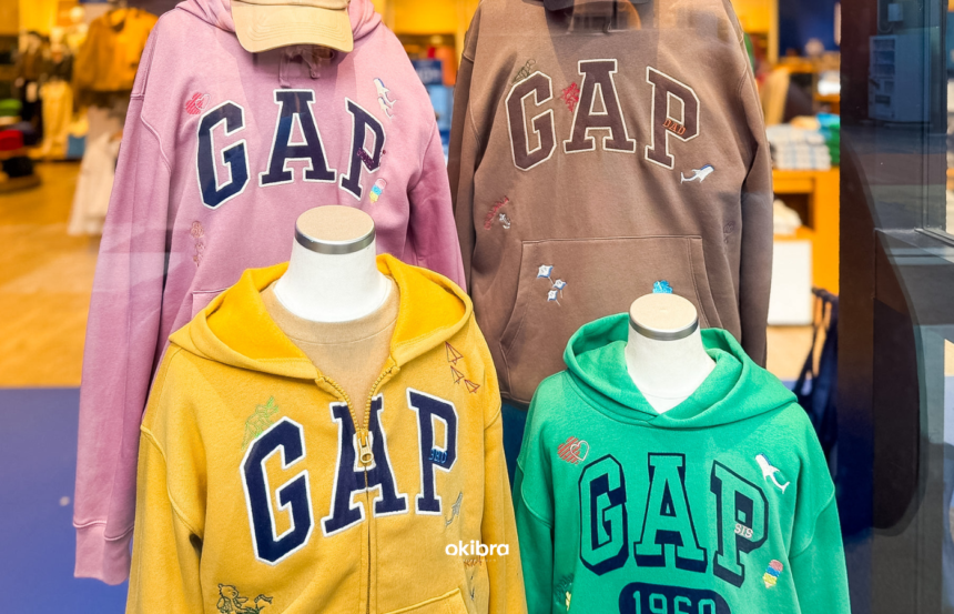 沖縄県豊見城市 Gap Outlet 沖縄アウトレットモール あしびなー店 沖縄お土産 刺繍 体験