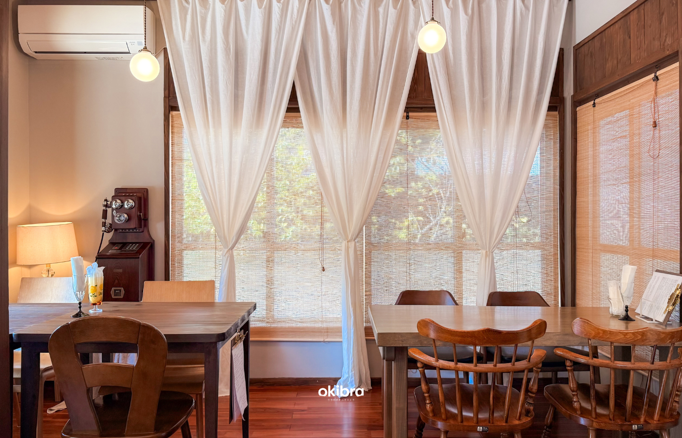 沖縄県今帰仁村 Lucian Blue 沖縄カフェ 古民家カフェ モーニング 朝食 パンケーキ クリームソーダペットOK