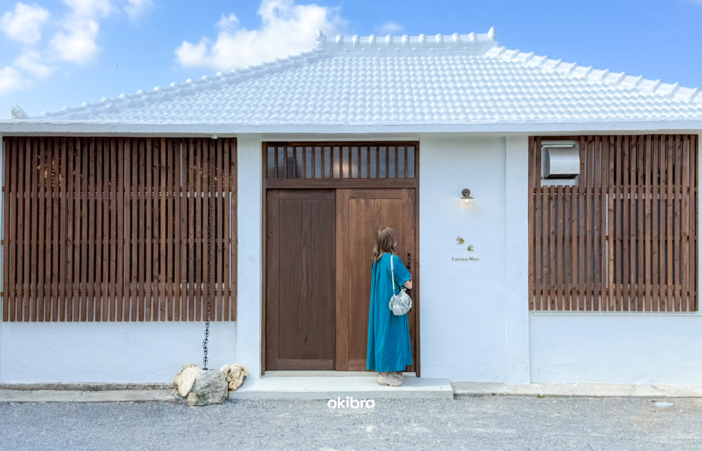 沖縄県今帰仁村 Lucian Blue 沖縄カフェ 古民家カフェ モーニング 朝食 パンケーキ クリームソーダペットOK