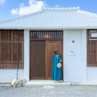 沖縄県今帰仁村 Lucian Blue 沖縄カフェ 古民家カフェ モーニング 朝食 パンケーキ クリームソーダ ペットOK