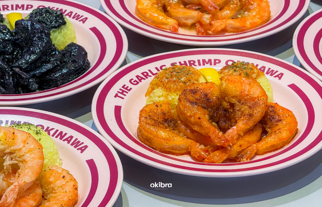 THE GARLIC SHRIMP