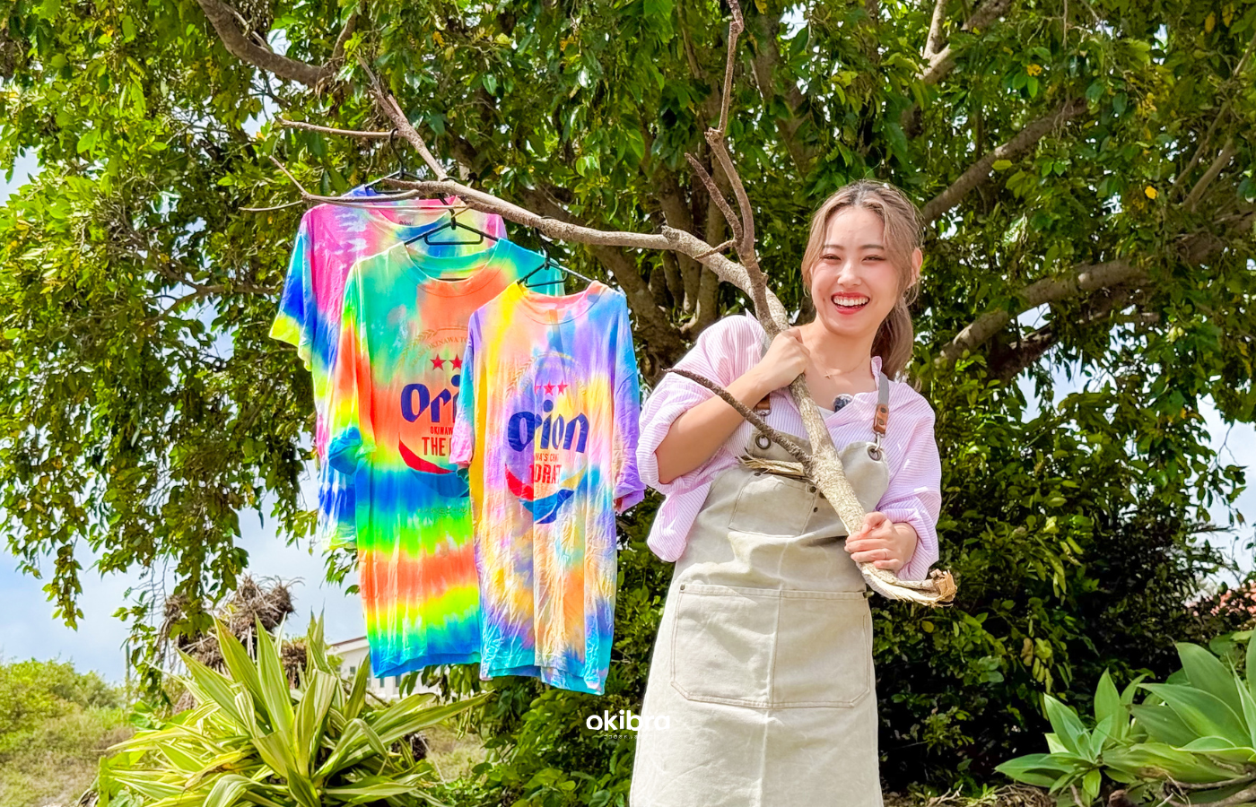 沖縄県糸満市 アソビバITOMAN ウミノホウセキ 糸満市観光農園 Tシャツ染め体験 速乾 当日持ち帰り 雨の日観光 沖縄体験