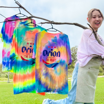 沖縄県糸満市 アソビバITOMAN ウミノホウセキ 糸満市観光農園 Tシャツ染め体験 速乾 当日持ち帰り 雨の日観光 沖縄体験