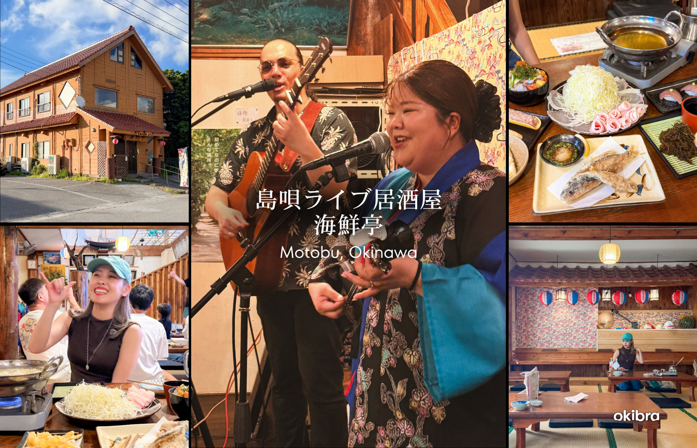 Kaisentei, Izakaya dengan Pertunjukan Lagu Tradisional Okinawa, Kota Motobu, Prefektur Okinawa