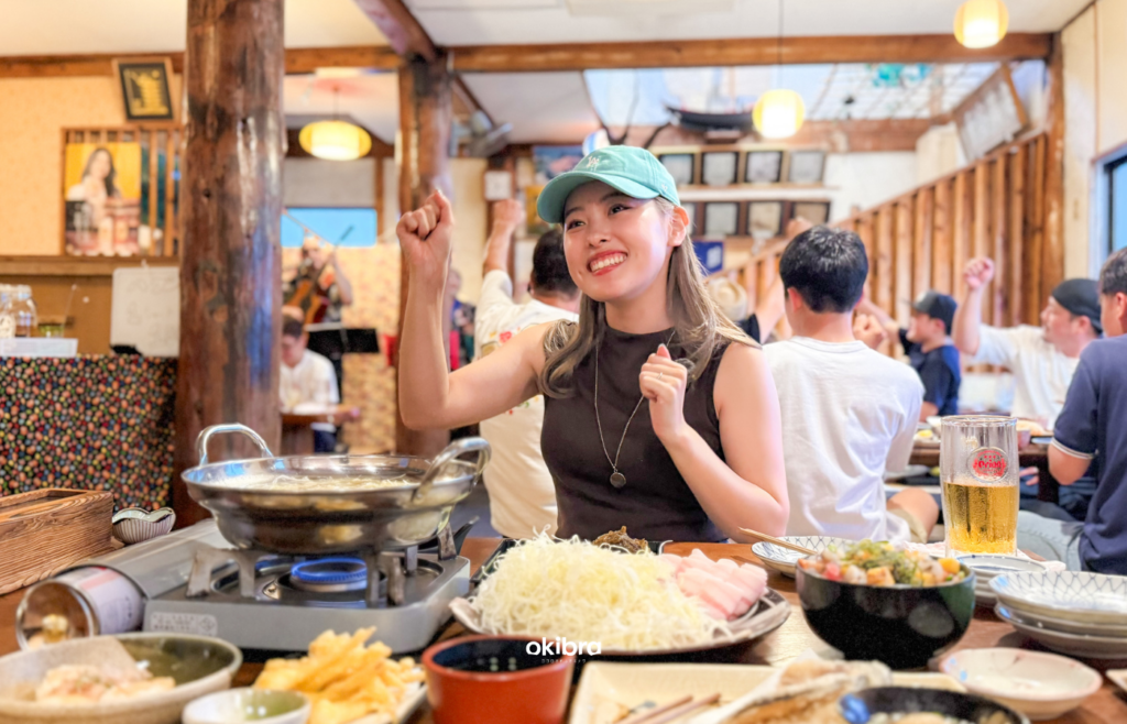 Kaisentei, Izakaya dengan Pertunjukan Lagu Tradisional Okinawa, Kota Motobu, Prefektur Okinawa